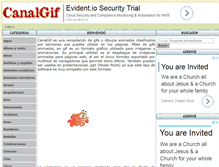 Tablet Screenshot of canalgif.net